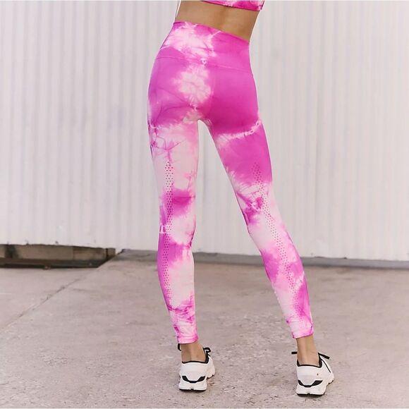 Free People • Movement High-Rise 7/8 Good Karma Tie-Dye Leggings - Picture 1 of 8
